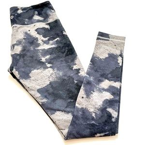 lululemon athletica Black and Gray Leggings